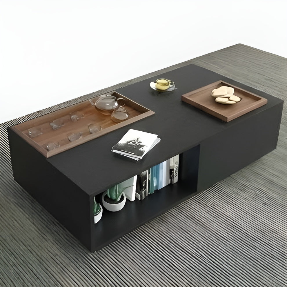 Black and Brown Living Room Set - 240 x 40 x 40 cm | SET12