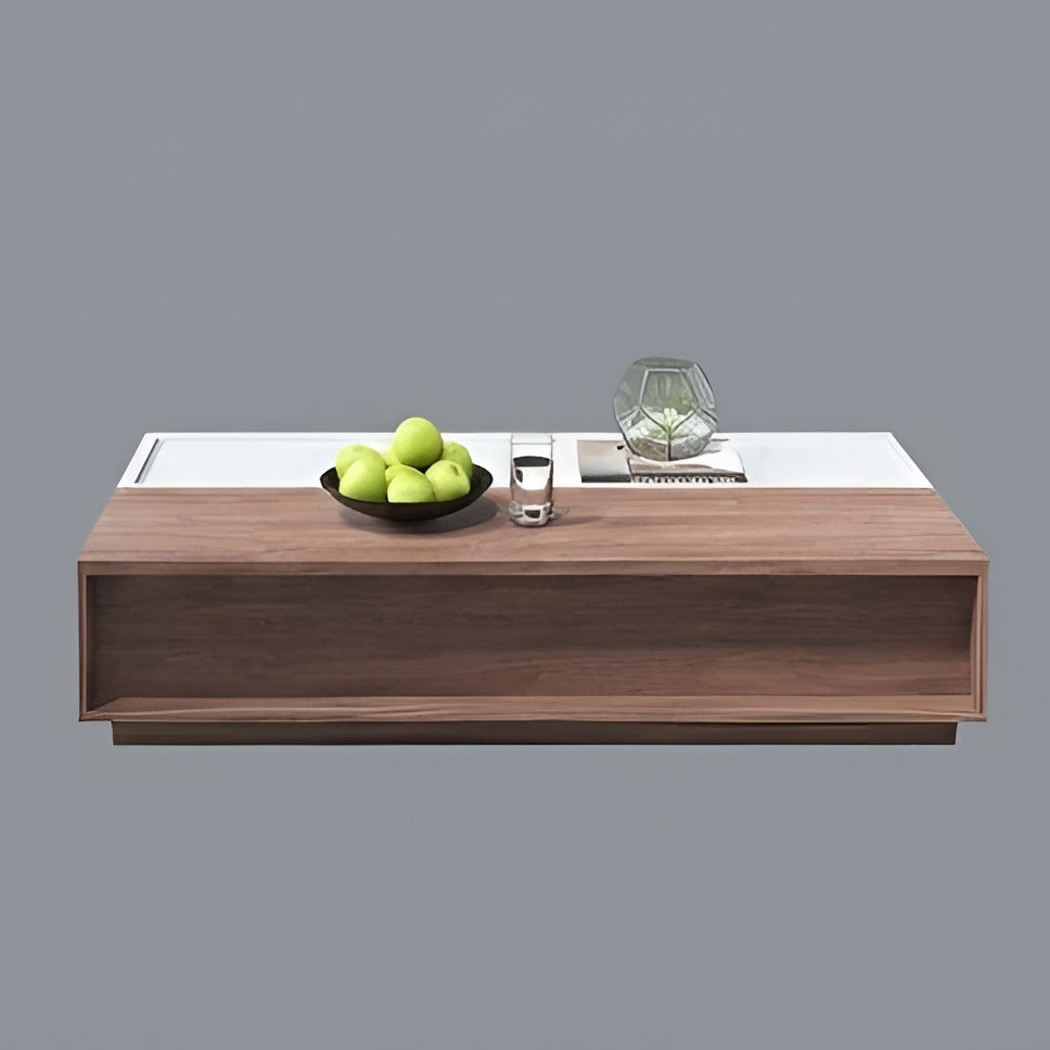 White & Wood Living Room Set - 200 x 40 x 40 cm | SET9