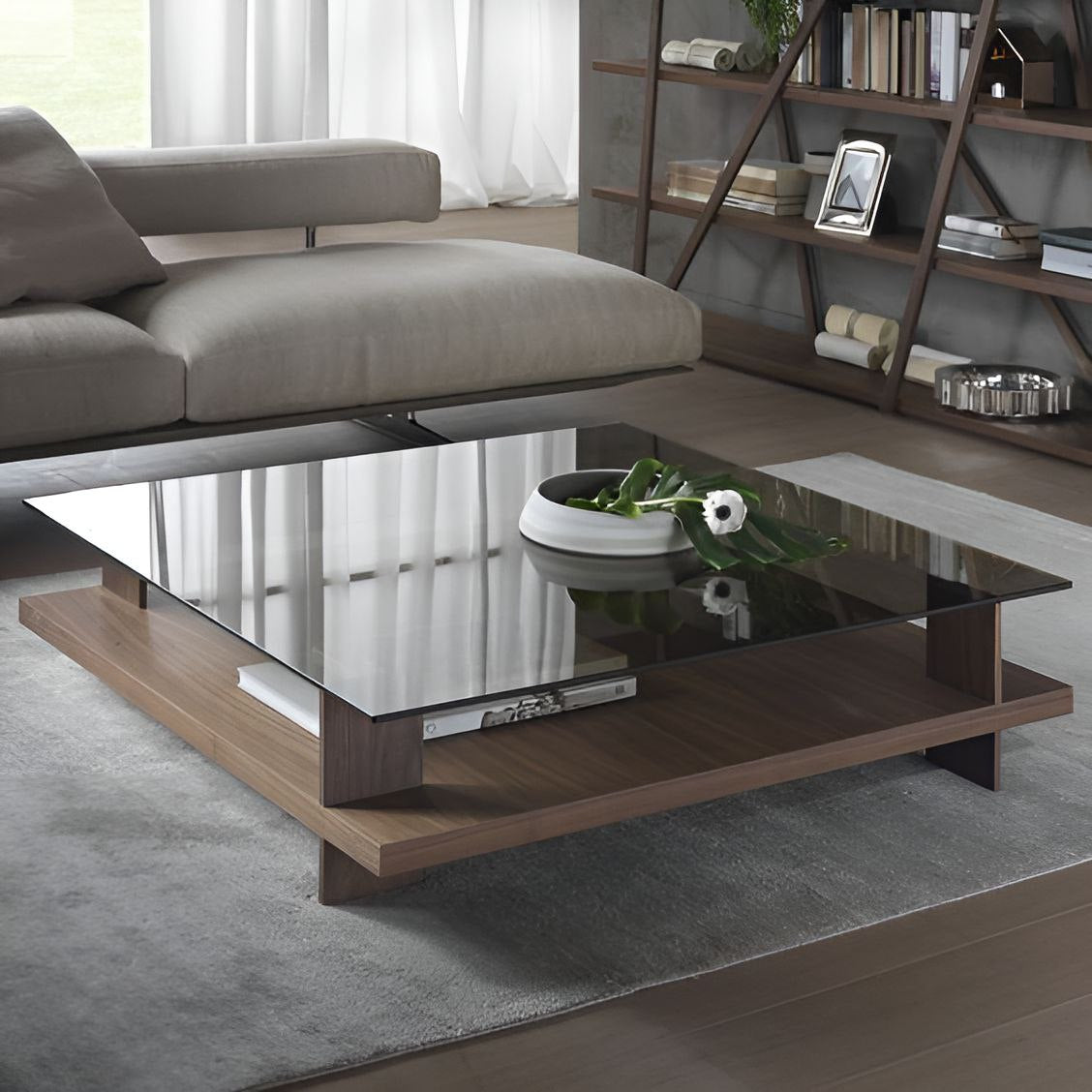 Wooden table unit - 90 x 90 x 40 cm | TA40