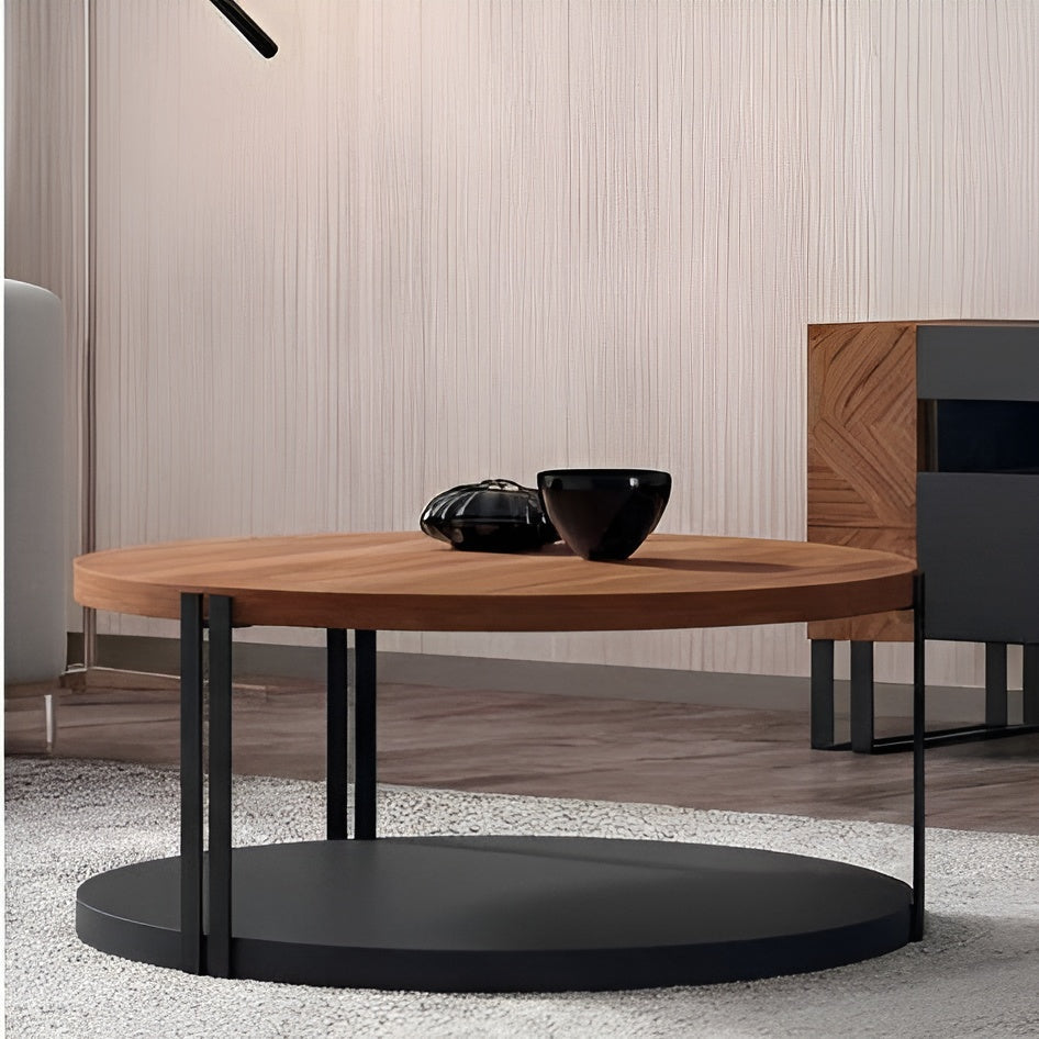 Black and Brown Living Room Set - 160 x 40 x 40 cm | SET28